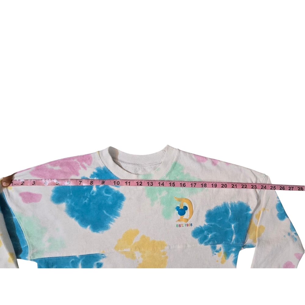 Kids Unisex Tie-Dye (Multi Color) Disneyland Spirit Jersey, Long Sleeve Sz XL - Picture 10 of 11